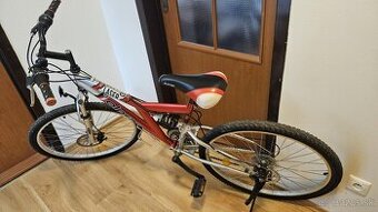 Celoodpružený bicykel