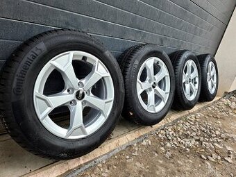 Zánovná Zimná Sada AUDI Q3, Kodiaq, Tiguan 215/65 R17 CONTI