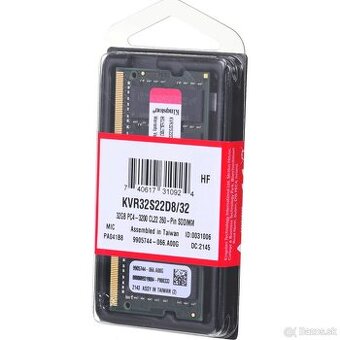 Predam Kingston RAM DDR4-3200 32GB