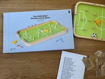 "NOVY"Drevený STOLNÝ FUTBAL mini hra 10eur