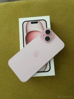 Iphone 15/128gb, ružový