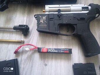 Predám AR15 od DA Short Bravo ETU fully ubgrade
