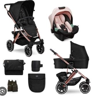 Detsky kočík ABC design 3kombinacia + doplnky