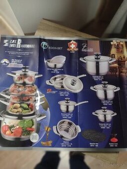 Sada nerezové hrnce  Z.P.T. Internacional