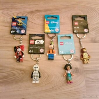 LEGO, Rôzne kľúčenky, 6€ kus