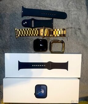 Apple Watch Series9 45mmGPS+Cellular –ako nové, 100% batéria