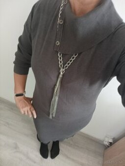 Dámske pletené šaty YAYA WOMEN -veľ. L