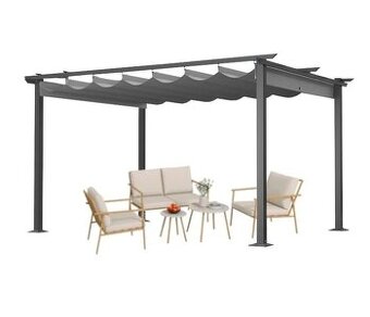 Záhradný altánok pergola 4 x 3 m