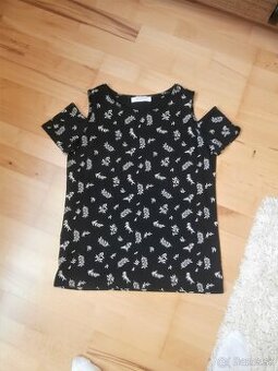 Tricko s odhalenymi plecami L, nenosene - Promod