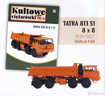Predam TATRA 813 S1 8X8,deagostini,1:43
