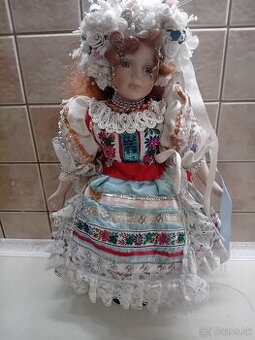 Predám keramickú bábiku v kroji nevesta