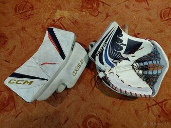 Lapačka CCM Eflex 6, (custom), vyrážačka CCM Axis 2, senior