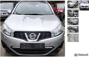 Nissan Qashqai 2.0 2013 predám NÁRAZNÍK, SVETLO XENON, KAPOT