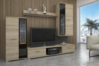 Obývacia stena dub sonoma