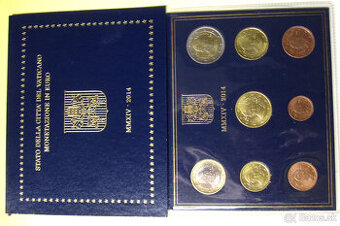 Vatikán - Sada mincí euro 2014 - TOP stav