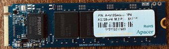 SSD Apacer 512GB M.2 NVM
