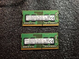 set 2x 4GB ddr4 notebook / SO dimm SK Hynix