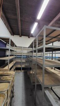 Kovový regál 280x120x60