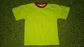 Neónovožlté tričko, veľ. 128