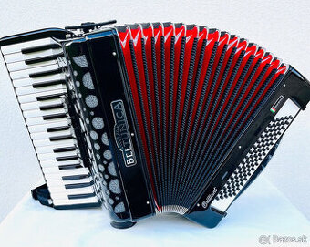 NOVÝ akordeón BELTUNICA BRILLIANT 80 basový- krásny zvuk, ľa