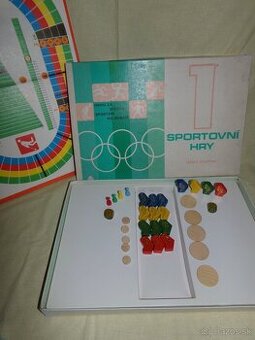 retro hra SPORTOVNÍ HRY - lehká atletika  - 1983