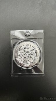 Strieborna investicna minca Rok Tigra Rwanda 1oz 2022