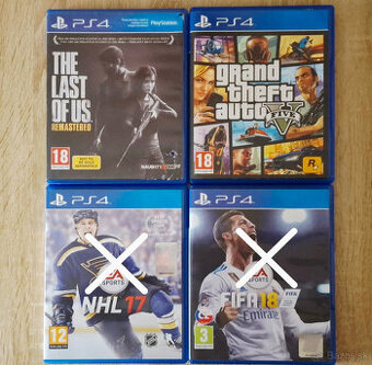 Predam hry na PS4 Idu hrat aj na PS5.