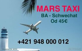 Letiskovy transfer BA - Schwechat 45€