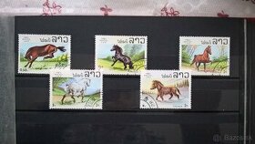 Poštové známky č.93 - Laos - kone