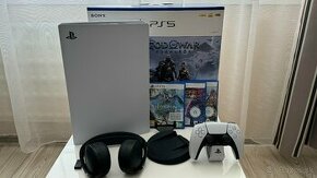 PS5 s mechanikou+Headset+hry