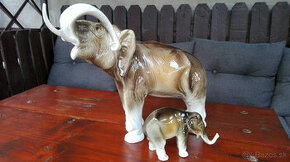 Porcelánová soška slona ROYAL DUX