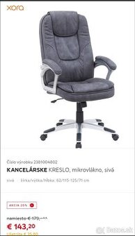 Xora kreslo kancelárske