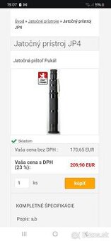 Predam jatocný pištoy