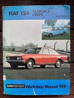 FIAT 124 SPORT COUPE originální montážní manual servisní