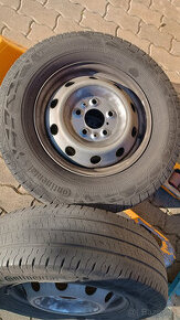 kolesá letné pneu, disky kolesá 215/75 R16 C dodávka ducato