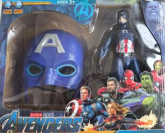 AVENGERS rôzne figúrky s maskou.