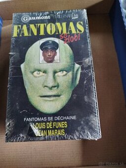 Predám VHS Fantomas nepoužité zabalené - 1