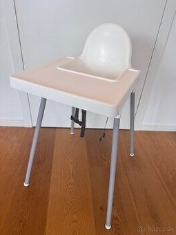 Ikea vysoka stolicka Antilop + podnos