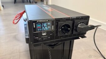 Menič 12 V → 230 V, čistý sínus 8kW / 4Kw