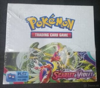 Pokémon Booster box Scarlet a Violet (36 baličkov)