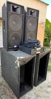 KOMPLETNÝ SOUND FULL-RANGE SYSTEM 4000W PRE OPEN-AIR