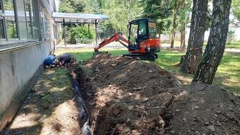 Zemné a výkopové práce, výkopové práce
