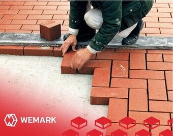 Pokládka zámkovej dlažby - partia 2ja - Luckau - Nemecko