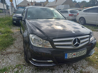 mercedez benz c 220cdi, 125kw, AT7,limuzína,2012,čierna