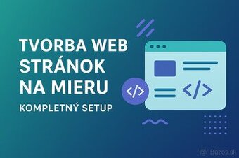 Kompletné vytvorenie webstránok