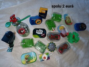 Kinder hračky 3 a iné