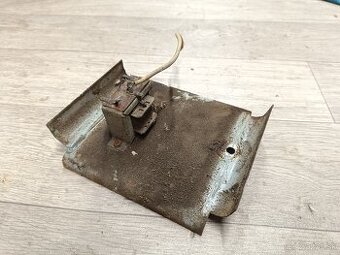 Zadný kryt vidlice+ tlmivka Jawa pionier 05