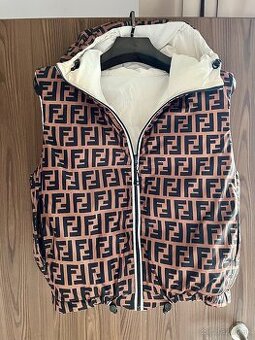 FENDI krásna obojstranná vesta - nová s visačkami