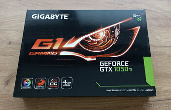 Funkčná grafická karta Geforce GTX 1050Ti