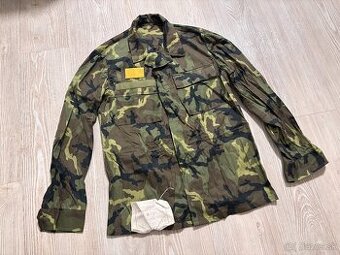 Vojenská bunda s potlačou, blúza vz. 85, maskáče ČSĽA, misia